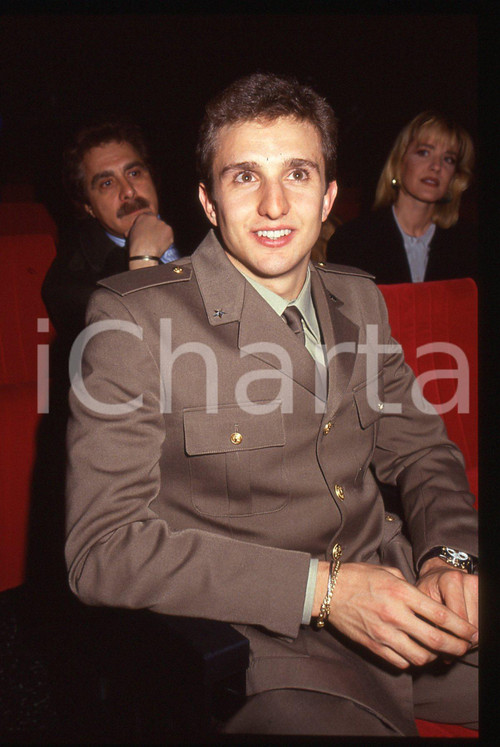 35mm vintage slide* 1992 FESTIVAL SANREMO Giorgio LAMBERTI Ritratto nuotatore 2