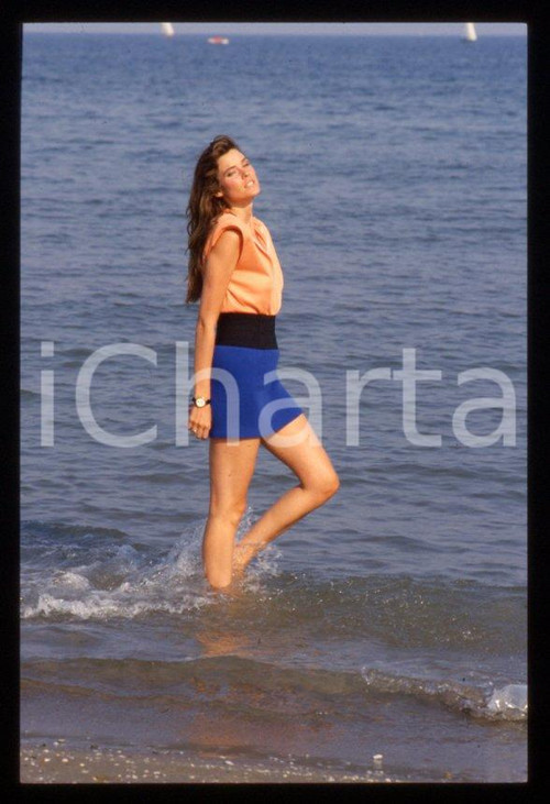 Carol ALT - Lido di VENEZIA Mostra del Cinema 1988 * 35 mm vintage slide 23