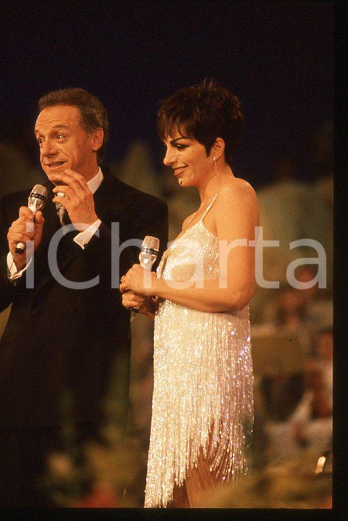 Johnny DORELLI Liza MINNELLI 40° Festival di SANREMO 1990 *35mm vintage slide 6