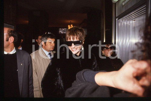 Liza MINNELLI - MILANO 1989 Hotel Principe di Savoia *35mm vintage slide 4