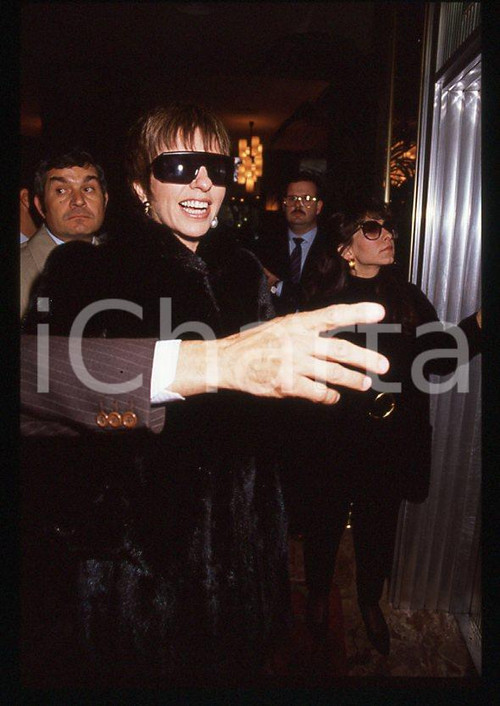 Liza MINNELLI - MILANO 1989 Hotel Principe di Savoia *35mm vintage slide 5