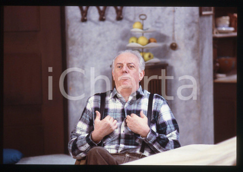 35mm vintage slide* 1988 RAI 3 Dario FO conduce TRASMISSIONE FORZATA (4)