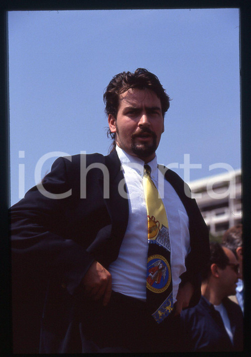 35mm vintage slide* 1993 FESTIVAL CANNES - Charlie SHEEN (20)