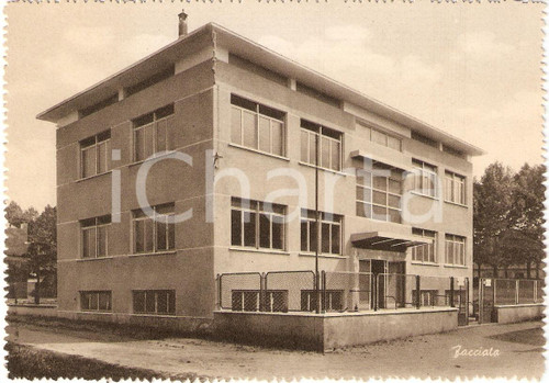 Cartolina originale da collezione 1950 ca Romagnano Sesia (NO) Facciata COLLEGIO CONVITTO CURIONI (3) 1