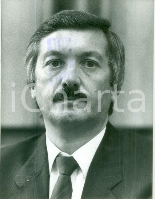 1987 BONN Friedel LAPPLE Ministro degli Interni *Foto (3) FORMATO: cm 16 x 21 CONDIZIONI: GOOD   originale e autentica 1