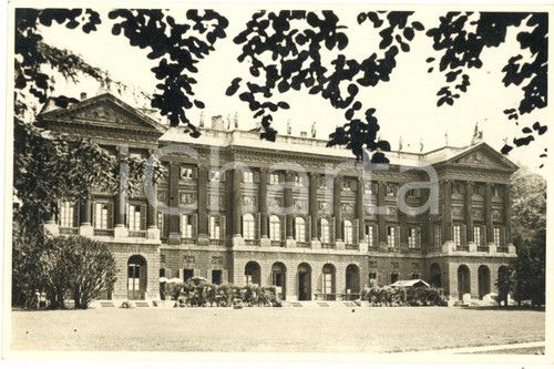 Fotografia d'epoca originale 1933 ARCHITETTURA MILANO Il giardino di Villa Reale *Foto 17x12 cm 1