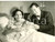 1954 LONDON Romany BAIN with Richard FINDLATER and their triplets *Photo 20x15