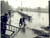 1966 MILANO Via NOVARA Area DAZIO - Strada allagata per maltempo *Foto 24x18