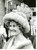 1960 ROYAL ASCOT Legon LAYZELL wearing a soaring hat of tulle *Photo 15x20 cm