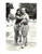 1990 ca COSTUME Lino BANFI in piscina con la figlia Rosanna *Foto VINTAGE 20x25