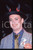Fotografia d epoca originale 35mm vintage slide 1993 MUSICA Boy GEORGE I love long legs ritratto 1