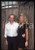 Michelle HUNZIKER and Antonio RICCI - MILAN TV 1997 ca * 35 mm vintage slide 16