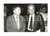 Fotografia d epoca originale 1985 ca COSTUME Presidente Rai Sergio ZAVOLI e ministro Costante DEGAN Foto 1