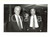 Fotografia d epoca originale 1985 ca ITALIA COSTUME  Sergio ZAVOLI Giampiero ORSELLO a un evento Foto 24x18 1