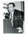 1985 ca ROMA Ritratto ingegner Maurizio CUMO durante conferenza *Foto 20x25 cm