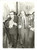 Fotografia d epoca originale 1985 MILANO Castello Sforzesco  DC Giulio ANDREOTTI e Ciriaco DE MITA Foto 1