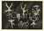 Fotografia d epoca originale 1950 ca FRANCE CIRQUE Acrobata CHIEZEL  Fotomontaggio RARO 18x13 cm 1