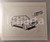 Stampa, bozzetto originale 1970 ca AUTOMOBILISMO Bozzetto per WOLKSWAGEN GOLF China su lucido 35x30 cm 1