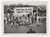 Fotografia d epoca originale 1943 WW2 ZONA DI GUERRA Natale in Armi 1942  Gruppo di soldati Foto 9x6 cm 1
