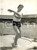 1956 INGHILTERRA ATLETICA Suzanne ALLDAY durante gara di lancio del disco *Foto
