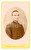 1870 ca ACQUI TERME Ritratto di un prelato - Fotografia ALTO MONFERRATO CDV
