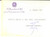 1961 ROMA On. Tarcisio LONGONI - Biglietto di auguri con AUTOGRAFO 15x10 cm Biglietto con firma autografa.Intestato "Sottosegretario di Stato per il Commercio con l'Estero".CONDIZIONI: POOR (ingiallimento ai margini; piegature al margine superiore; macchie e lievi fioriture al verso) FORMATO: 15x10 cm      originale e autentica 1