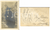 1910 ca Cartolina scrittrice Anna FRANCHI per auguri - AUTOGRAFO FP NV