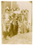 1903 CARNEVALE DI SANTHIÀ Giovani in costume durante i festeggiamenti - Foto 6x8