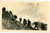 1937 COLLE DI TOULA Alpini in marcia durante esercitazione - Foto 14x9 cm