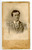 Fotografia d epoca originale 1900 ca TORINO Ritratto di Pietro CORBELLARO Foto Fratelli LOVAZZANO  CDV 1