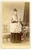 Fotografia d epoca originale 1870 ca PIEMONTE ? Ritratto di vescovo con breviario  Fotografia CDV 1