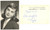 Autografo originale 1956 TRIESTE CINEMA Attrice Federica RANCHI Fedy  Foto seriale con AUTOGRAFO 1