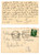 Autografo originale 1936 MILANO Prof. Maria BOSSI pianista  Biglietto da visita AUTOGRAFO 1