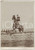 1890 ca Area PADOVA Ufficiale di cavalleria al salto *Foto Oreste CROPPI 17x24