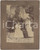 1897 URBINO Ritratto di nobile famiglia in cortile - Foto 18x23 cm