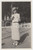 1934 ACQUI TERME - Ritratto di giovane donna a passeggio - Fotocartolina 8x13 cm
