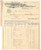1906 MILANO Via Bixio SocietÃ  Ceramica Lombarda BERTONI SPANGHER POIREL *Fattura Fattura commerciale d'epoca manoscritta, su carta intestata.PAGINE: 2 facciate POOR/danneggiato piegature d'epoca; residui cartacei; strappi e minime mancanze marginali; traccia di ruggine al lato superiore Formato: 22x28 cm originale e autentica 1