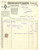 1929 TORINO C.so Re Umberto 6 - Domenico ULRICH Commercio erboristeria - Fattura Fattura commerciale d'epoca dattiloscritta, su carta intestata.Presente marca da bollo.PAGINE: 1  FAIR/discreto piegature d'epoca; fori da classificatore Formato: 22x28 cm originale e autentica 1