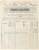 1910 TORINO Via Basilica 3 - Donato LEVI e Figli - Fattura per tessuti Fattura commerciale d'epoca manoscritta, su carta intestata.PAGINE: 1 FAIR/discreto piegature d'epoca; piccoli fori da spillatura; lievi gualciture Formato: 22x28 cm originale e autentica 1