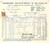 1936 CEVA - MANFREDI & QUAGLIA Materiali da costruzione - Fattura 23x19 cm (1)