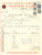 1931 TORINO Docks Dora - Carlo NAZIONI Budella salate  - Fattura per torte 22x28 Fattura commerciale d'epoca, manoscritta, su carta intestata illustrata.Presenti marche da bollo.PAGINE: 1 FAIR/discreto piegature d'epoca, fori da classificatore, bruniture diffuse Formato: 22x28 cm originale e autentica 1