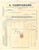 1930 ALESSANDRIA - A. CAMPAGNANO Laboratorio elettrico - Fattura commerciale