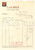1947 MILANO Via F. Argelati 22 - F. & U. GALLO Calzificio *Fattura commerciale Fattura commerciale d'epoca dattiloscritta, su carta intestata.PAGINE: 1  POOR/danneggiato piegature d'epoca; mancanza al lato superiore; tracce di ruggine da preesistente graffetta metallica Formato: 21x30 cm originale e autentica 1