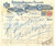 Documento originale, autentico 1926 TORINO Via XX Settembre 43  Fratelli GISPERT Fabbrica turaccioli  Fattura 1