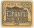 1930 ca GAP / FRANCE Grand Hotel Lombard - Etichetta ILLUSTRATA 9x8 cm Etichetta d'epoca.   GOOD/buono  FORMATO: 9x8 cm originale e autentica 1