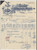 Documento originale, autentico 1923 TORINO PORTA NUOVA via Sacchi 16  Antonio NOVO Cinghie Fattura 1