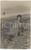 1930 LIGURIA (?) Ritratto di donna in spiaggia - Foto cartolina 9x14 cm