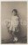 1920 CEVA Bambina con abito a fiori - Ritratto - Foto BONANSEA - MONDOVÌ 8x13 cm