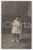 1925 ca ITALIA Ritratto di bambina in abito bianco *Foto cartolina 9x14 cm