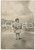 1923 COSTUME Bambina con pellicciotto in terrazzo - Ritratto *Foto anonima  Fotografia originale d'epoca, in formato cartolina postale. GOOD/buono minime macchie Formato: 9x14 cm originale e autentica 1